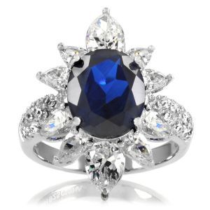 Emitations Alaina Sapphire CZ Right Hand Ring - Alainas Sapphire CZ diamond ring.jpg